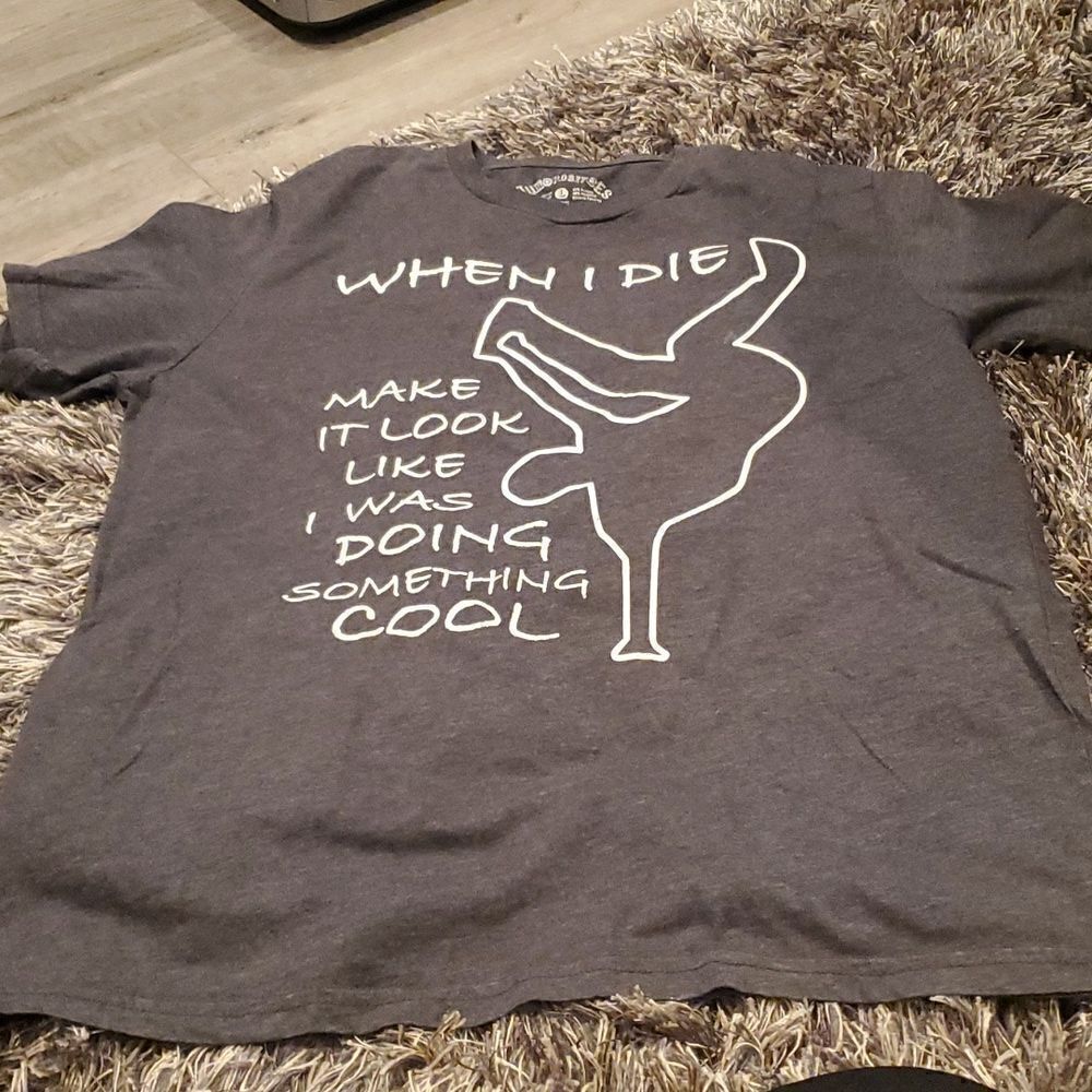 Mens Funny Tshirt L 